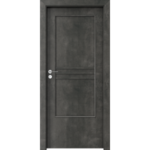 Porta STYL 3 s plnou doskou Betón Tmavý 